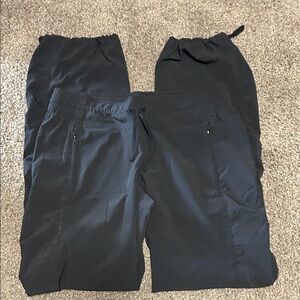 Athleta track pants soft nylon .worn once